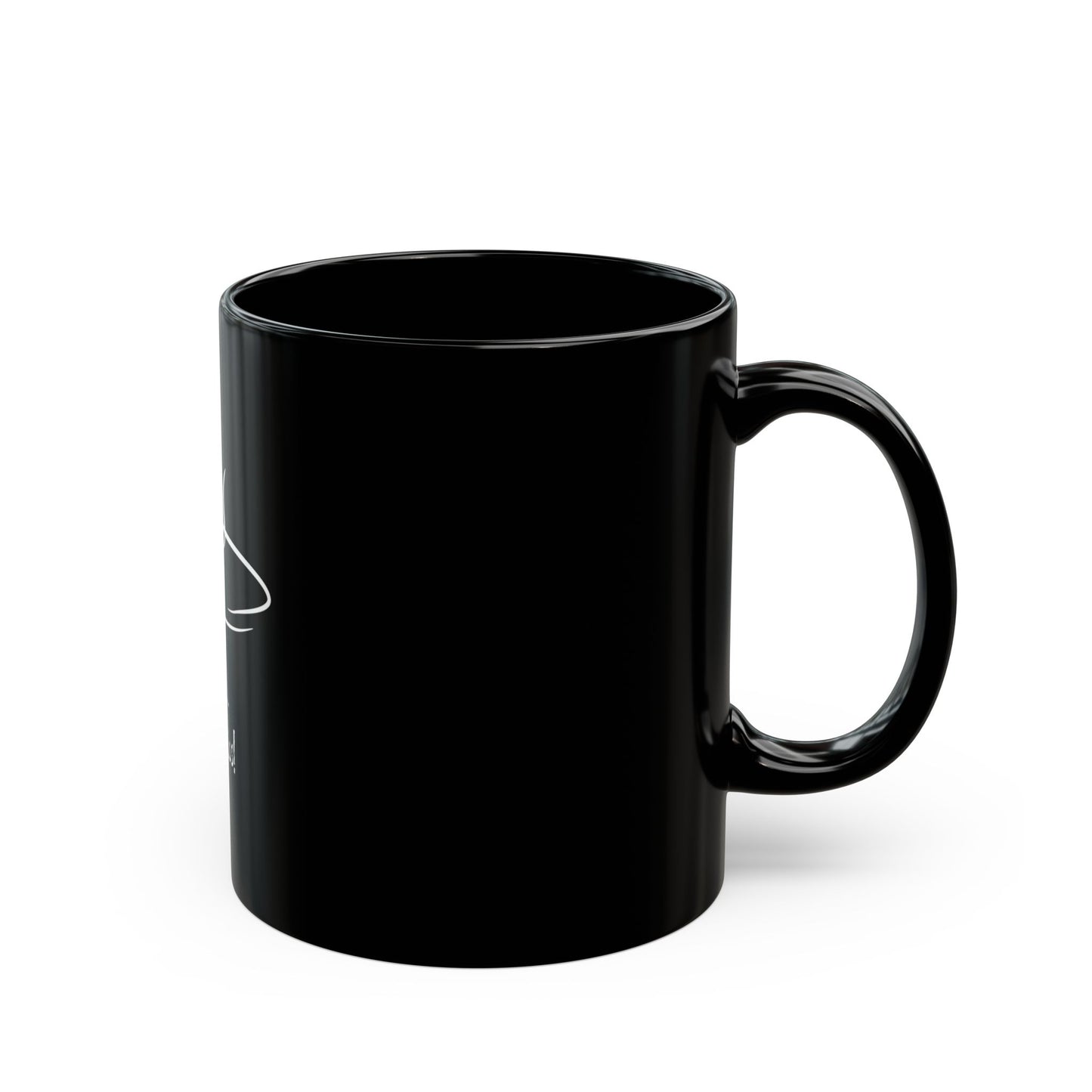 True Bliss Black Mug