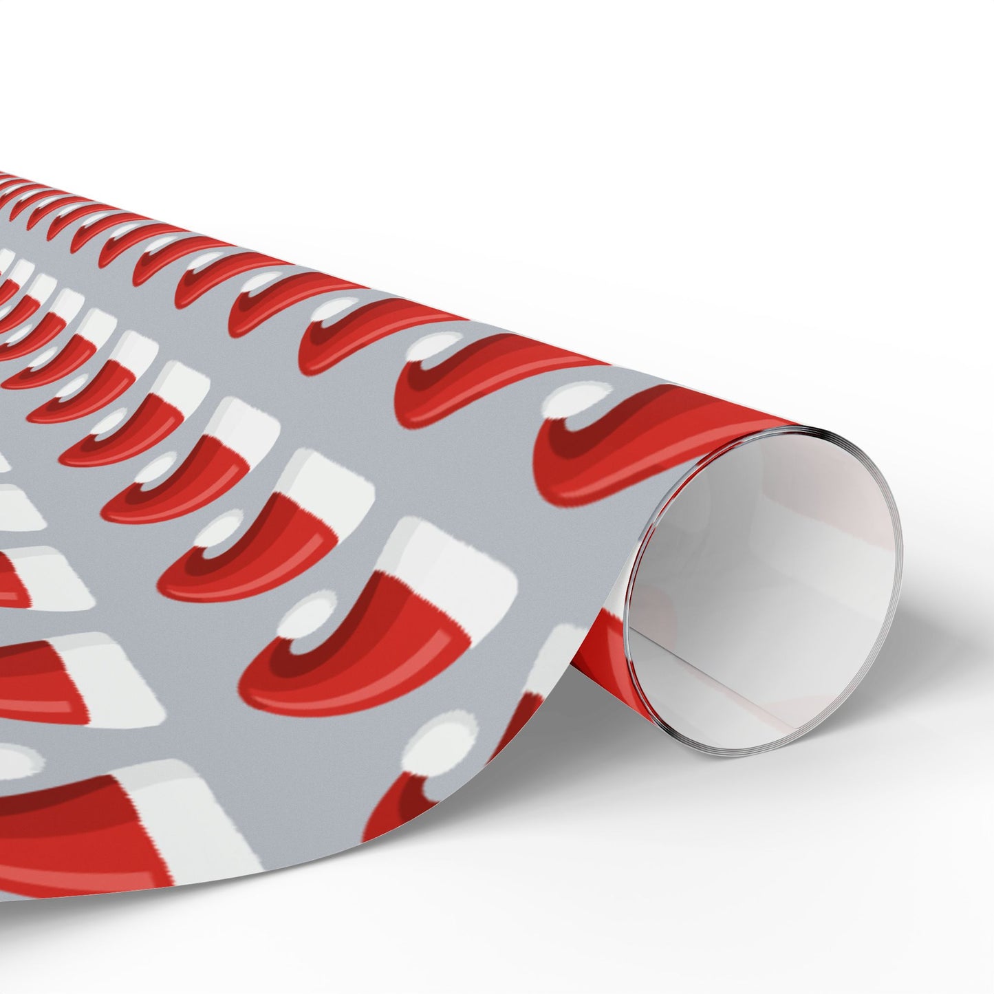 Santa Hat Wrapping Paper — Festive Holiday Gift Wrap