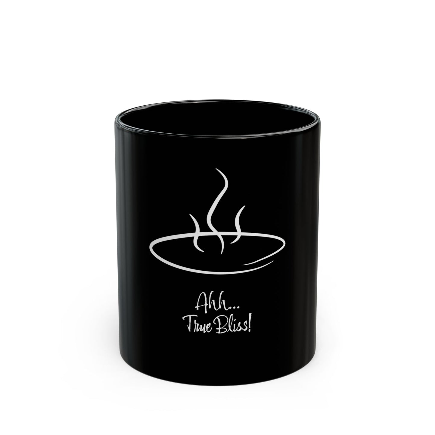 True Bliss Black Mug