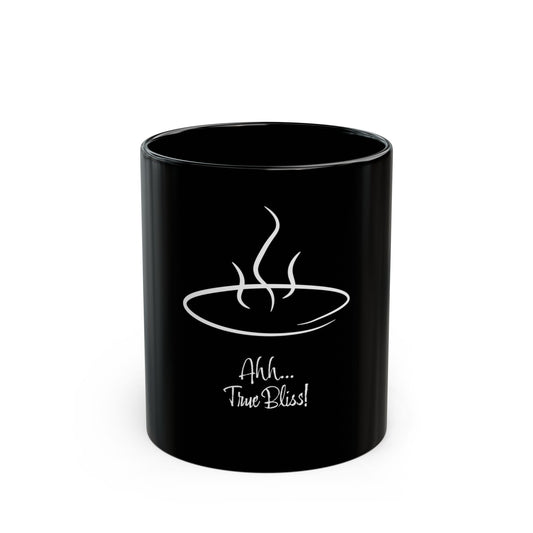 True Bliss Black Mug