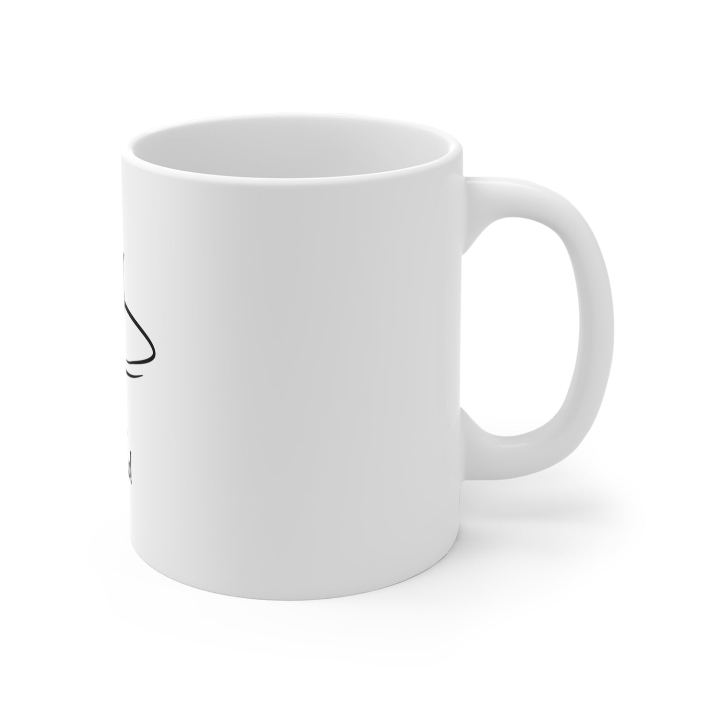 True Bliss White Mug