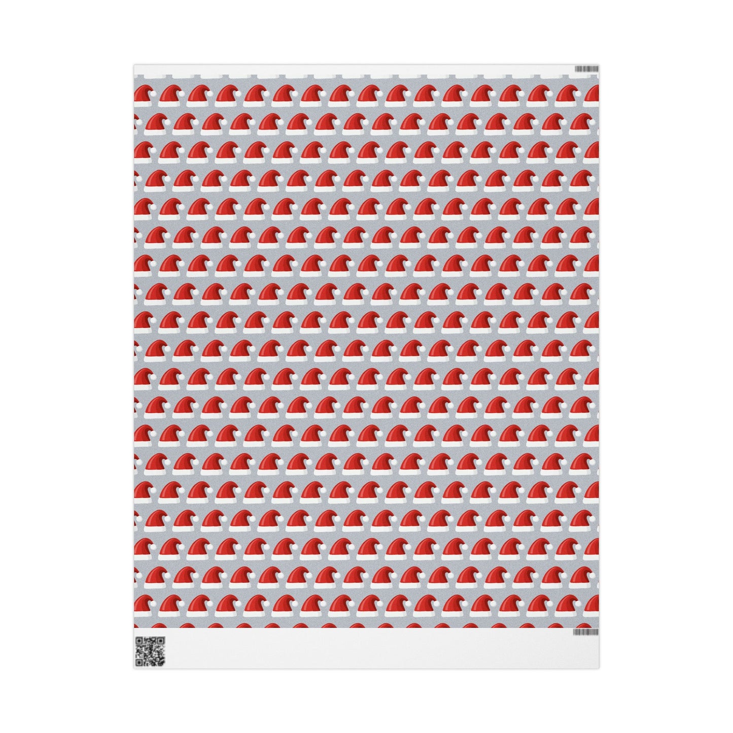 Santa Hat Wrapping Paper — Festive Holiday Gift Wrap