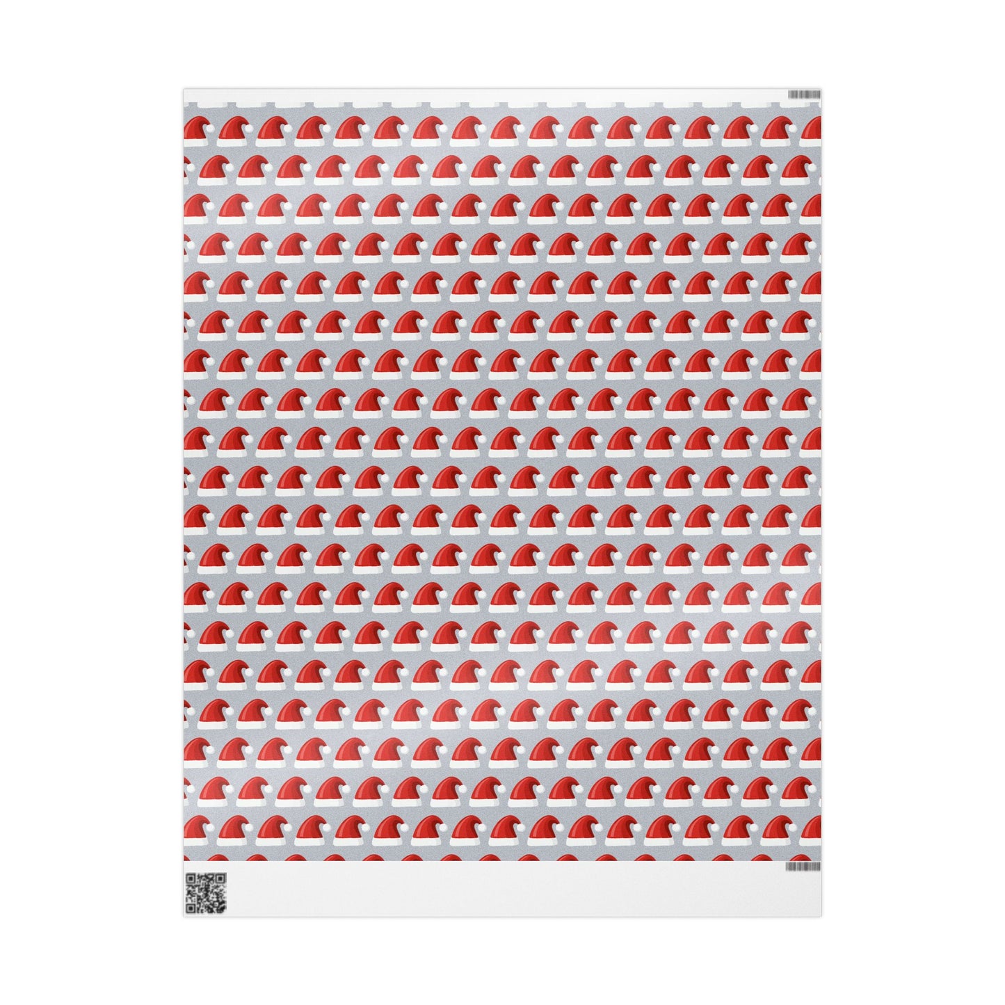 Santa Hat Wrapping Paper — Festive Holiday Gift Wrap
